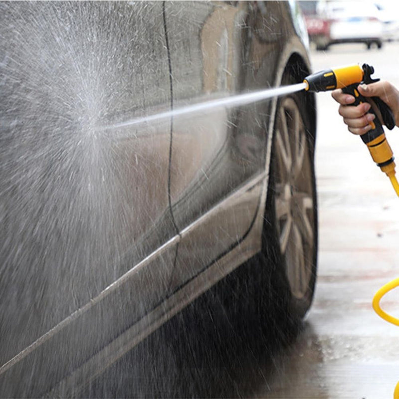 High-Pressure Telescopic Water Hose Set for Efficient Car Washing